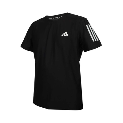 ADIDAS 男短袖T恤-休閒 上衣 慢跑 愛迪達 IN1500 黑白