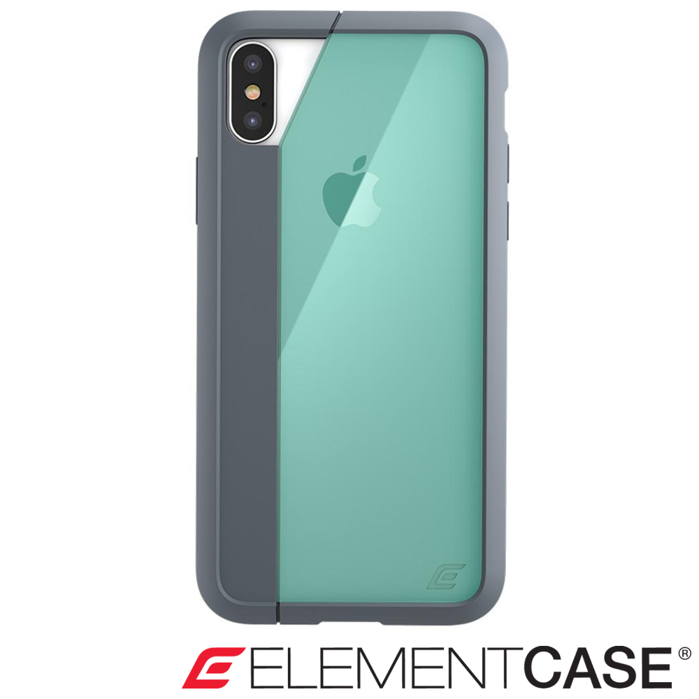 美國 Element Case iPhone XS / X Illusion防摔手機殼-綠