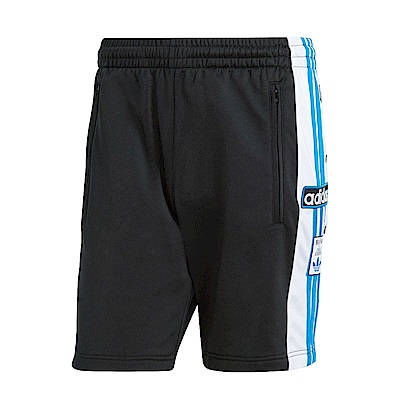 Adidas Adibreak Short IV5339 男 短褲 運動 休閒 三葉草 按扣 拉鍊口袋 黑藍