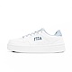 Fila Court Trend [5-C929X-119] 女 休閒鞋 復古 網球 小白鞋 舒適 百搭 白 淺藍 product thumbnail 1