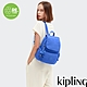 Kipling 深邃亮藍色掀蓋拉鍊後背包-CITY ZIP S product thumbnail 1