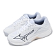 Mizuno 排球鞋 Thunder Blade Z 女鞋 白 藍 輕量 緩衝 室內運動 羽排鞋 美津濃 V1GC2370-00 product thumbnail 1