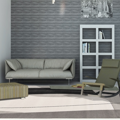 范登伯格 - SHUFFLE地毯-簡居綠款(200 x 290cm)