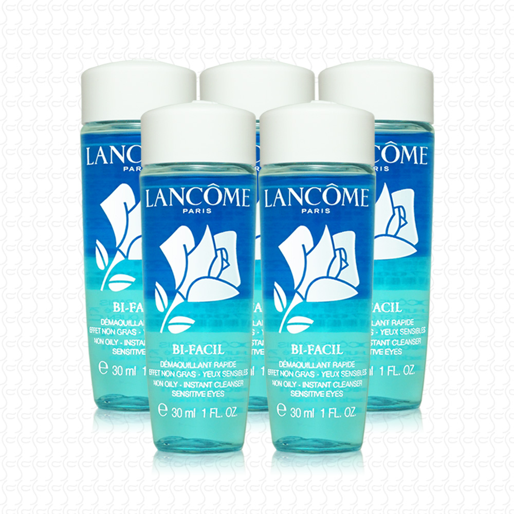 LANCOME蘭蔻 快速眼唇卸妝液30ml*5