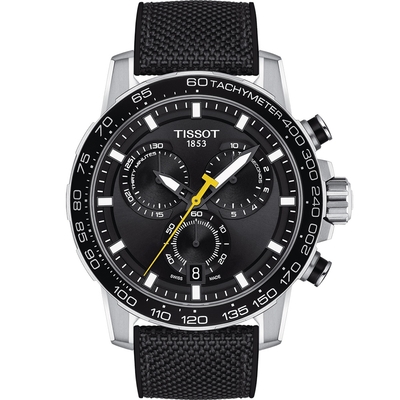 TISSOT 天梭 官方授權SUPERSPORT 競速賽車運動時尚錶(T1256171705102)45.5mm