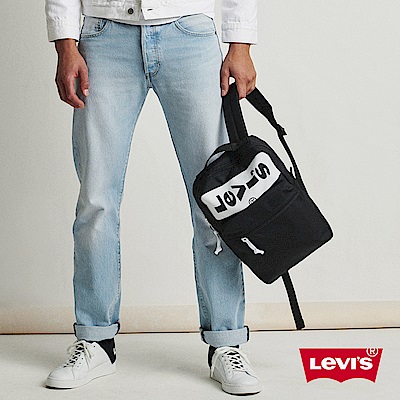 Levis 男女同款 基本款Lazy Tab Logo後背包