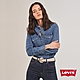 Levis 女款 牛仔襯衫 中藍水洗 春夏形象款 product thumbnail 1