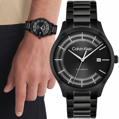 Calvin Klein CK Iconic 簡約機械錶 送禮推薦-40mm 25300023