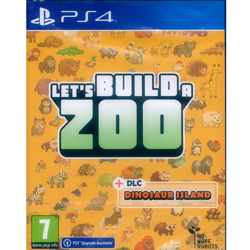 一起來蓋動物園 Lets Build a Zoo - PS4 英文美版 支援升級PS5