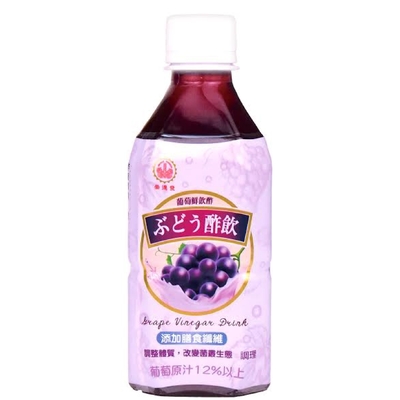 【崇德發】葡萄即飲醋(350mlx24入)