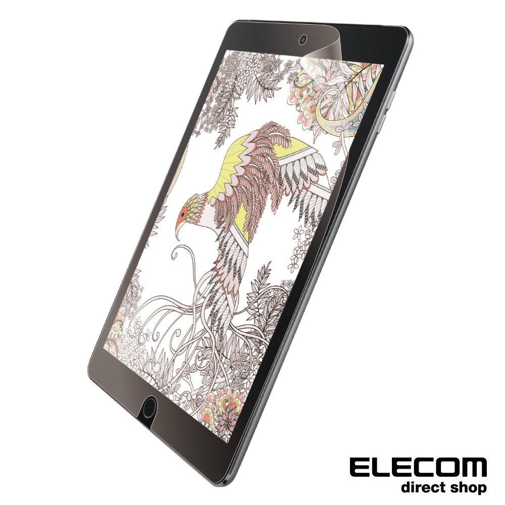 ELECOM iPad 擬紙感保護貼-10.2吋上質