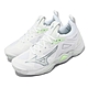 Mizuno 排球鞋 Wave Momentum 3 女鞋 白 綠 羽球鞋 緩衝 室內運動 美津濃 V1GC2312-35 product thumbnail 1