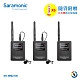 Saramonic楓笛 SR-WM2100 一對二2.4GHz無線麥克風套組 product thumbnail 1