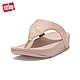 【FitFlop】LOTTIE SHIMMERCRYSTAL 經典水最夾腳涼鞋-女(玫瑰金) product thumbnail 1