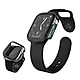 刀鋒Edge Apple Watch Series 5 44mm 鋁合金雙料保護殼 夜幕綠 product thumbnail 1