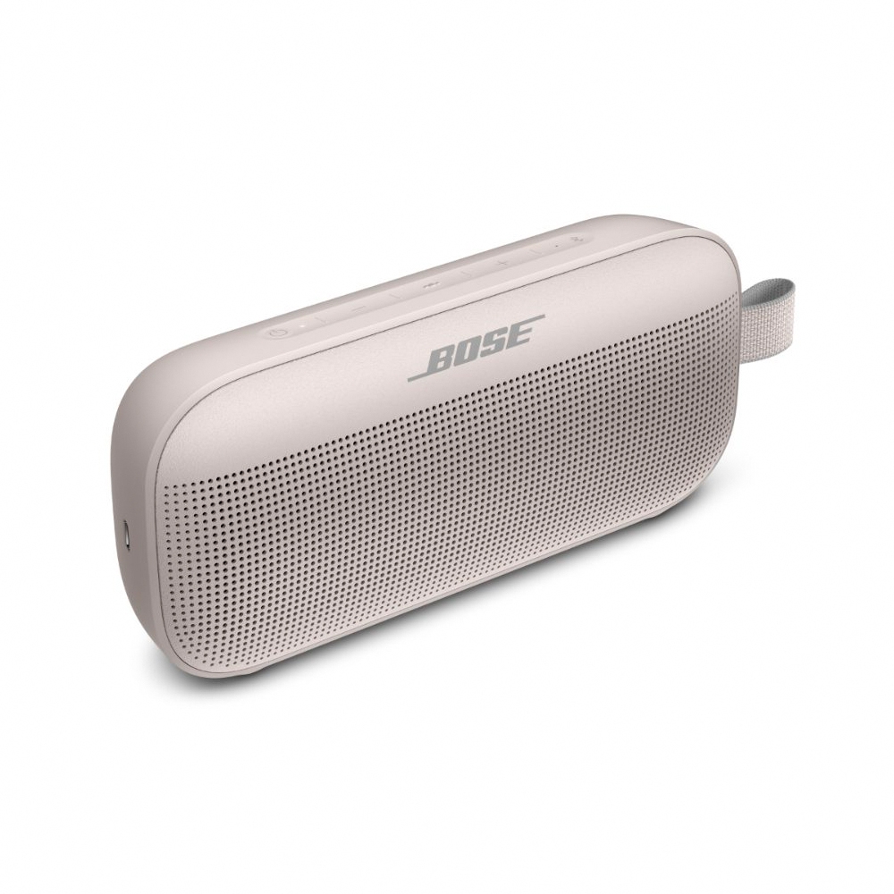 Bose Soundlink Flex IP67 防水防塵織帶掛環輕巧可攜式藍牙揚聲器霧白