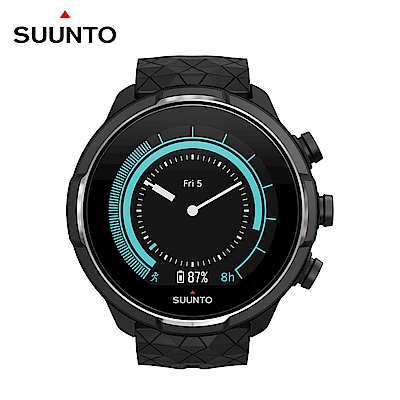 SUUNTO 9 Baro 超長電池續航力及氣壓式高度的多項目運動GPS腕錶 (鈦金屬黑)