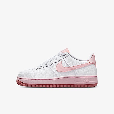 Nike Air Force 1 GS [CT3839-107] 大童 休閒鞋 運動 經典 AF1 皮革 穿搭 白 粉