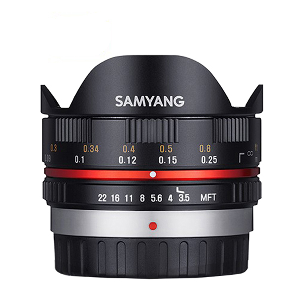 SAMYANG 7.5mm F3.5 Fish-eye FOR M4/3手動鏡頭(公司貨)