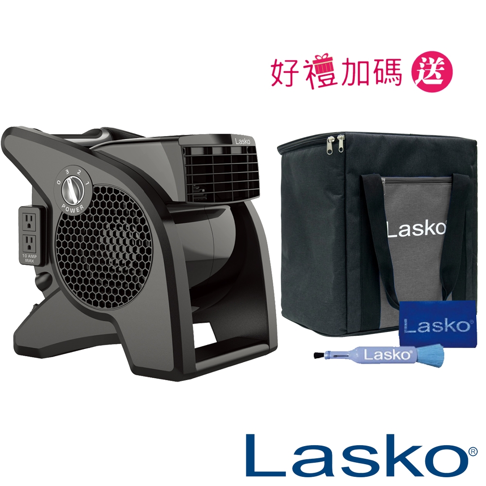 美國Lasko AirSmart 黑武士 渦輪循環風扇 U15617TW+送精美收納袋