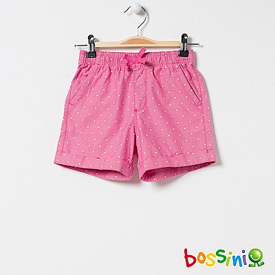 bossini女童-印花輕便短褲02粉色