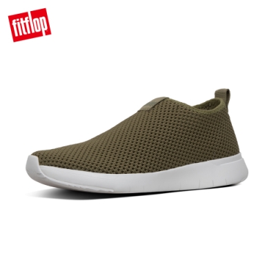 FitFlop AIRMESH SLIP-ON SNEAKERS 灰綠色