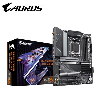 技嘉GIGABYTE B650 AORUS ELITE AX V2 AMD主機板