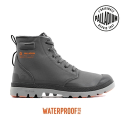 PALLADIUM PAMPA RCYCL LITE+ WP+再生科技輕量防水靴-男-深灰