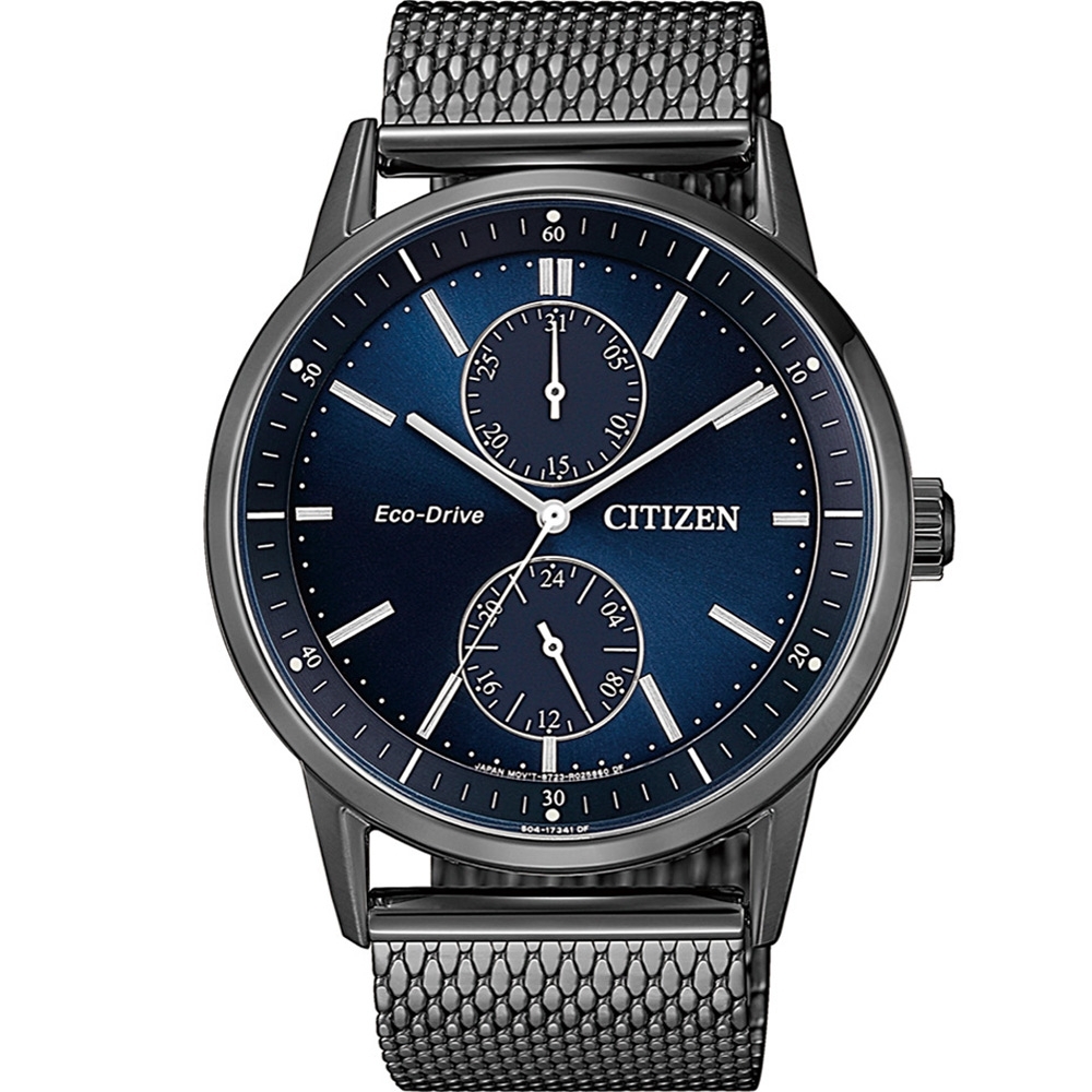 CITIZEN GEN'S光動能 時尚簡約男錶(BU3027-83L)41mm