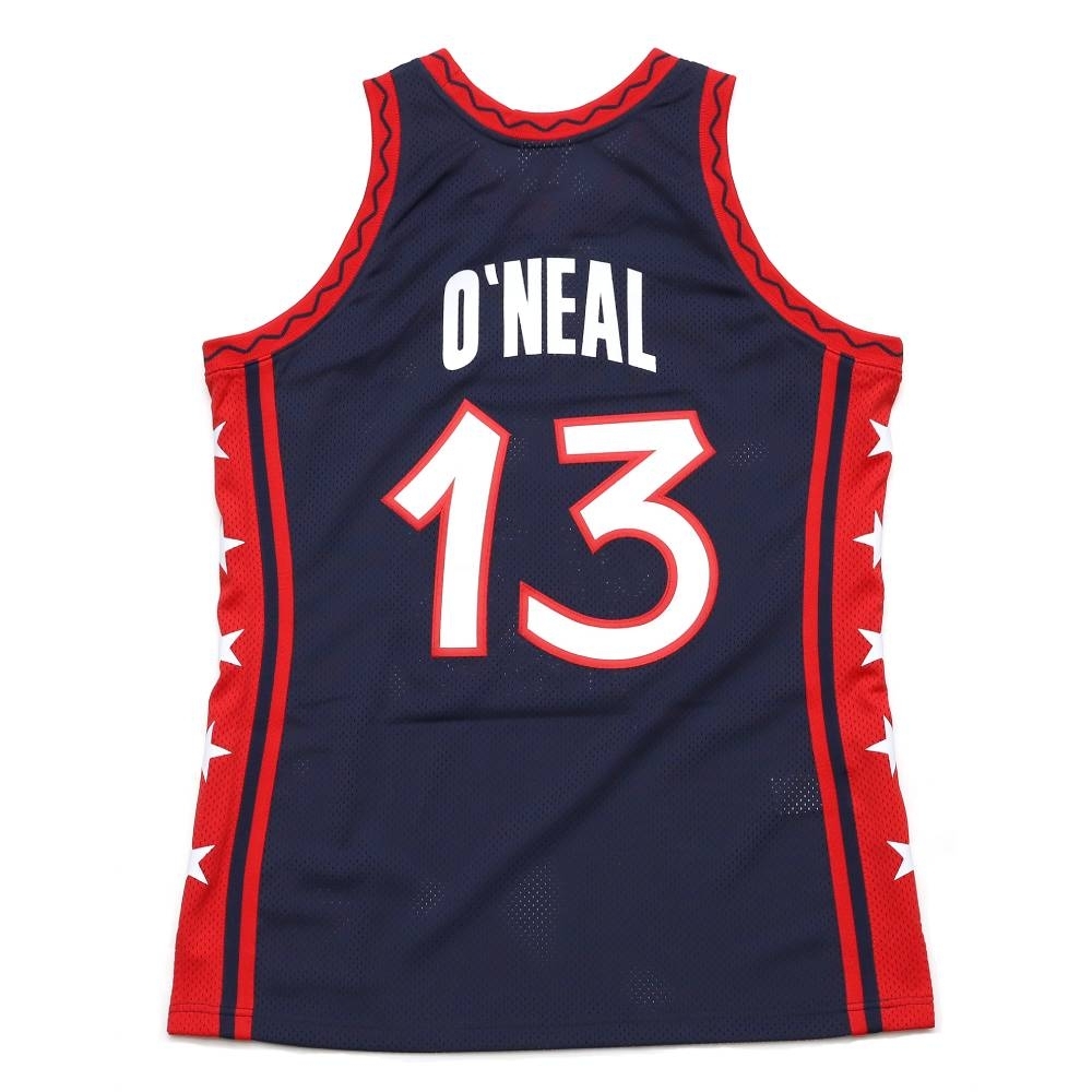 Shaq O'Neal #13 USA Dream Team White Basketball Jersey - S