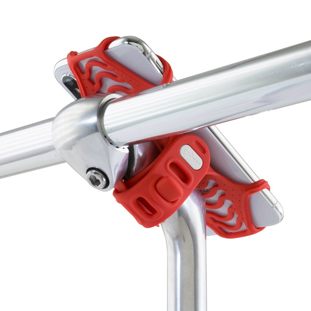 Bone  單車手機架 - 單車龍頭手機綁第二代 Bike Tie Pro 2 - 紅色