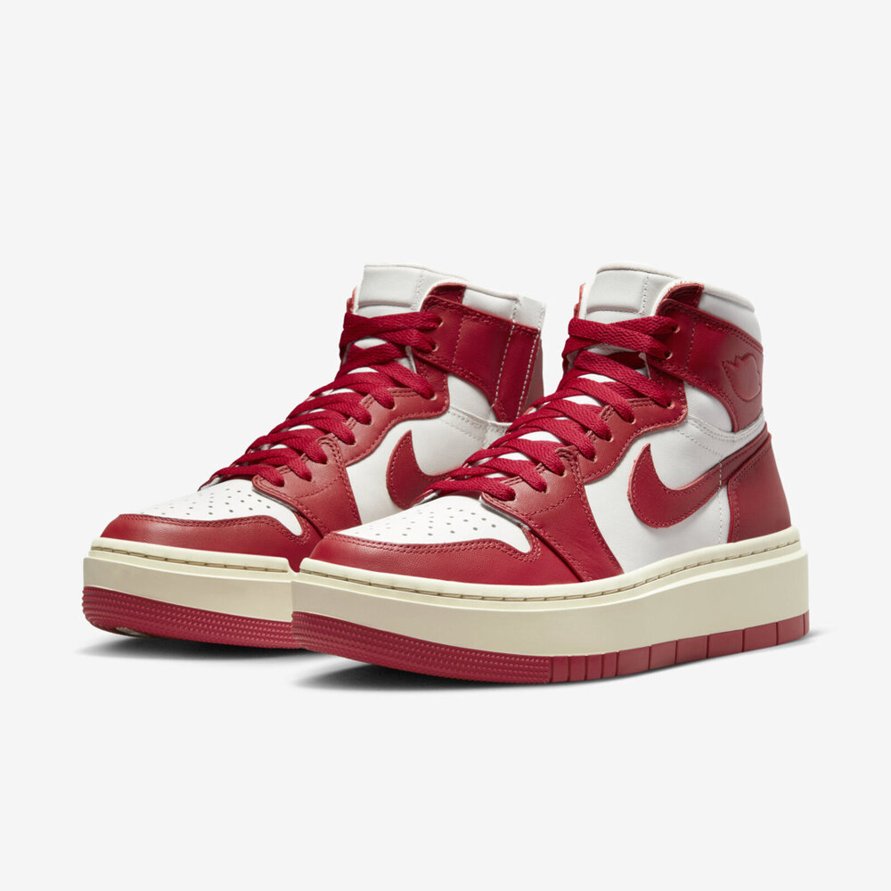 Nike Wmns Air Jordan 1 Elevate High [DN3253-116] 女休閒鞋厚底白紅