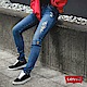 Levis 女款 711 中腰緊身窄管牛仔長褲 亞洲限量金刺繡 彈性布料 product thumbnail 2