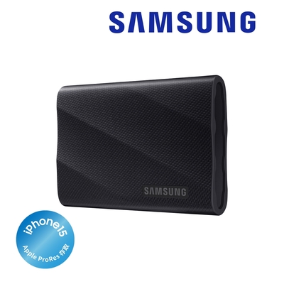 SAMSUNG 三星 T9 1TB USB 3.2 Gen 2x2 移動固態硬碟 星空黑 (MU-PG1T0B/WW)