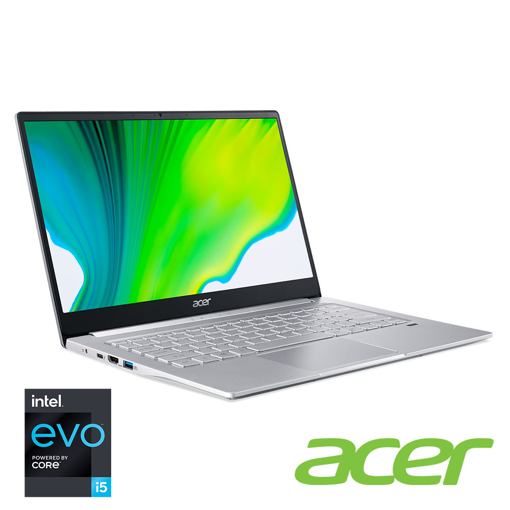 Acer SF314-59-53H4 14吋筆電(i5-1135G7/8G/512G SSD/Swift 3/銀)Acer Swift3 系列