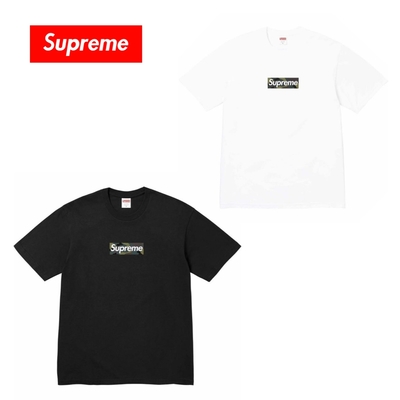 Supreme 23FW Box Logo Tee 迷彩白/迷彩黑 T-Shirt 上衣 短袖 休閒 FW23T57