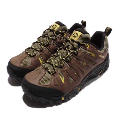 Merrell 戶外鞋 Mojave Waterproof 男鞋 低筒 越野 登山鞋 皮革 防潑水 男 棕 黑 ML35967