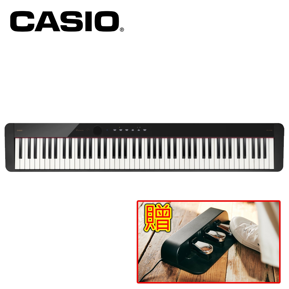 CASIO PX-S1100 BK 88鍵數位電鋼琴 經典黑色款
