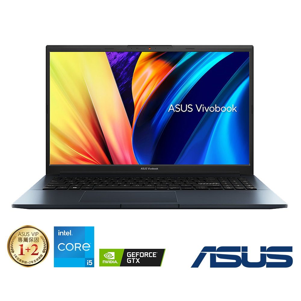 ASUS K6500ZH 15.6吋筆電 (i5-12500H/GTX1650/16G/512G/午夜藍/Vivobook Pro 15)