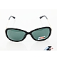 【Z-POLS】名牌時尚黑搭氣質圖騰邊框 墨綠Polarized寶麗來偏光抗UV400太陽眼鏡(時尚有型好穿搭) product thumbnail 1