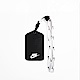 Nike Id Lanyard [DC3632-176] 識別證吊帶 證件夾 名牌掛繩 背帶可拆 雙面卡槽 黑 product thumbnail 1