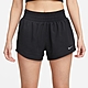 NIKE 短褲 女款 運動褲 AS W NK ONE DF MR 3IN BR SHORT 黑 DX6011-010(3L5749) product thumbnail 1