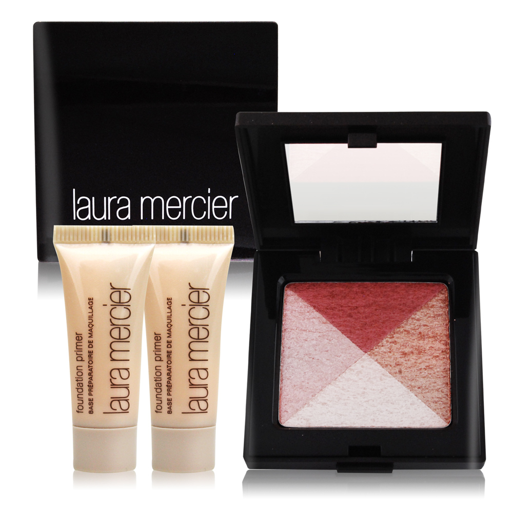 laura mercier 微光修容盤#PINK MOSAIC 6g贈喚顏凝露7MLX2