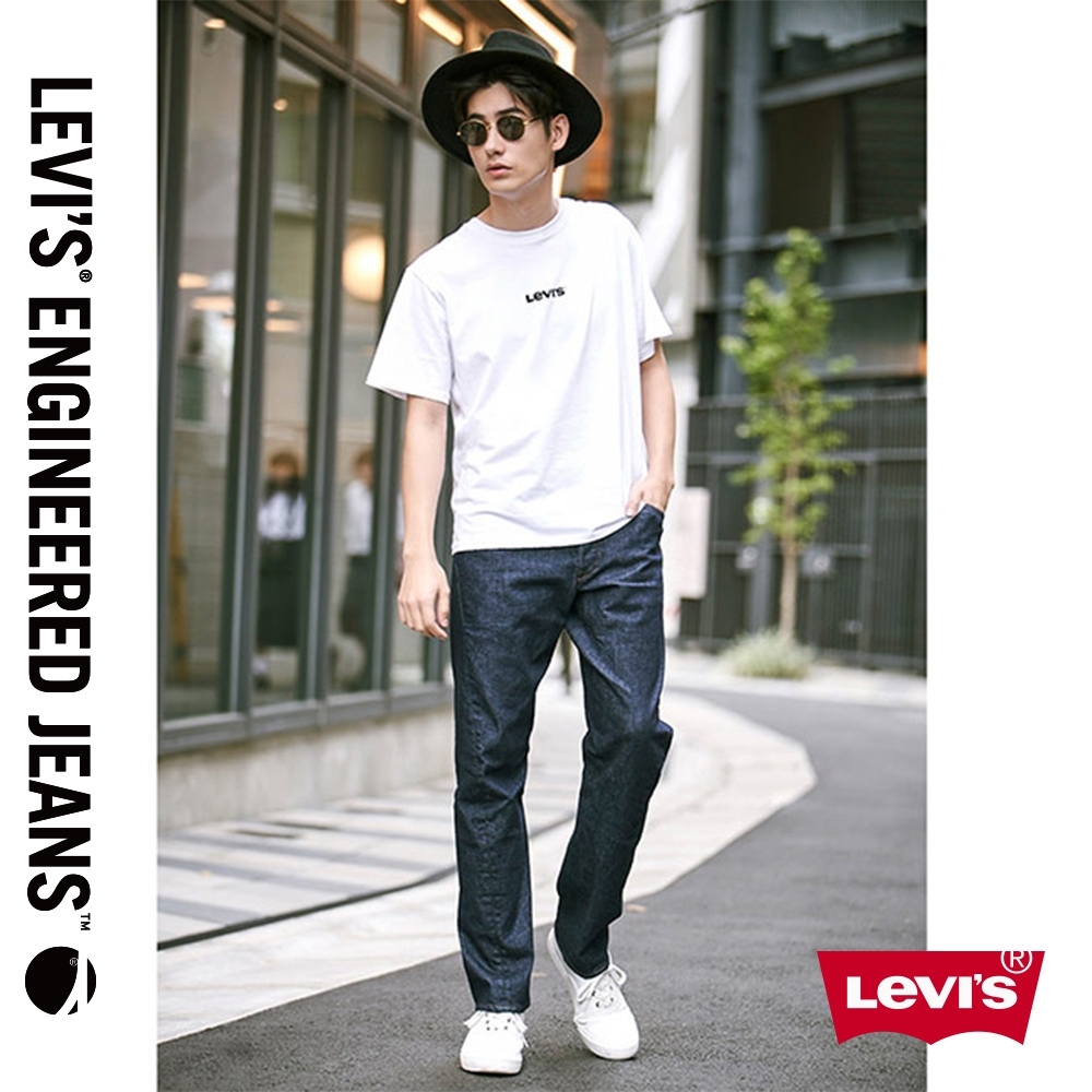 Levis 男款 上寬下窄 502 Taper牛仔褲 LEJ 3D褲 海報款