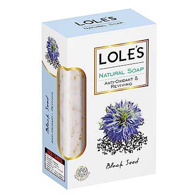 LOLES黑籽油抗氧化修護機能皂150g