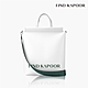 FIND KAPOOR TOTE 30 字母系列蜥蜴壓紋托特包- 白色 product thumbnail 1