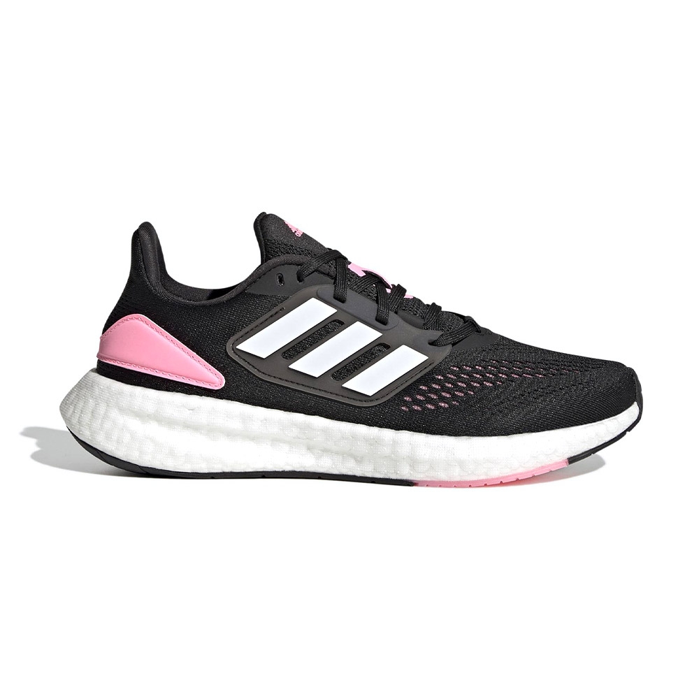 Adidas PUREBOOST 22 W 女鞋 黑粉色 緩震 運動 休閒 慢跑鞋 HQ1458