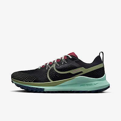 Nike React Pegasus Trail 4 [DJ6158-004] 男 慢跑鞋 運動 路跑 緩震 越野 黑綠