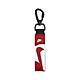 Nike 鑰匙圈 Key Holder Wrist Lanyard 紅 白 皮革 勾勾 荔枝皮 N101104765-9NS product thumbnail 1