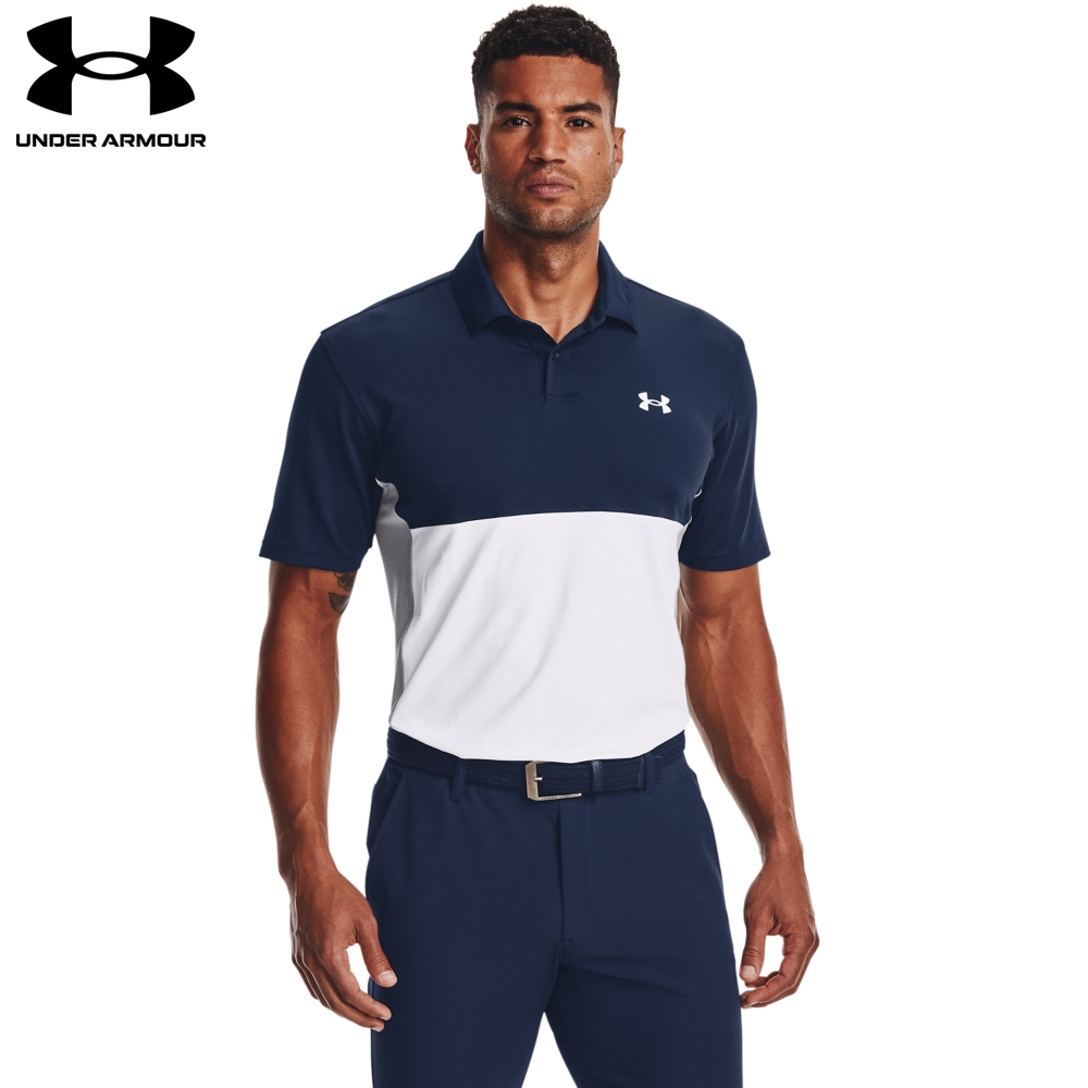 【UNDER ARMOUR】UA 男 Performance Blocked 短POLO-優惠商品